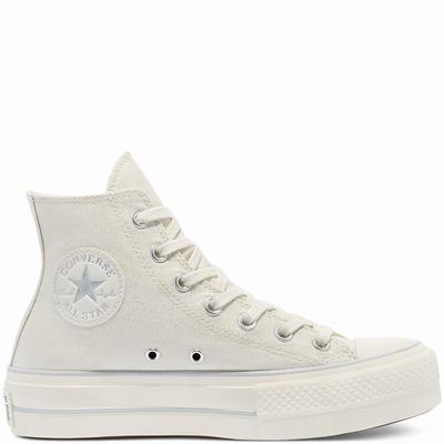 Converse Digital Powder Platform Chuck Taylor All Star - Naisten Matalavartiset Tennarit - Hopea/Hop